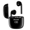 AWEI słuchawki Bluetooth 5.0 T28P TWS+ stacja dokująca czarny/black